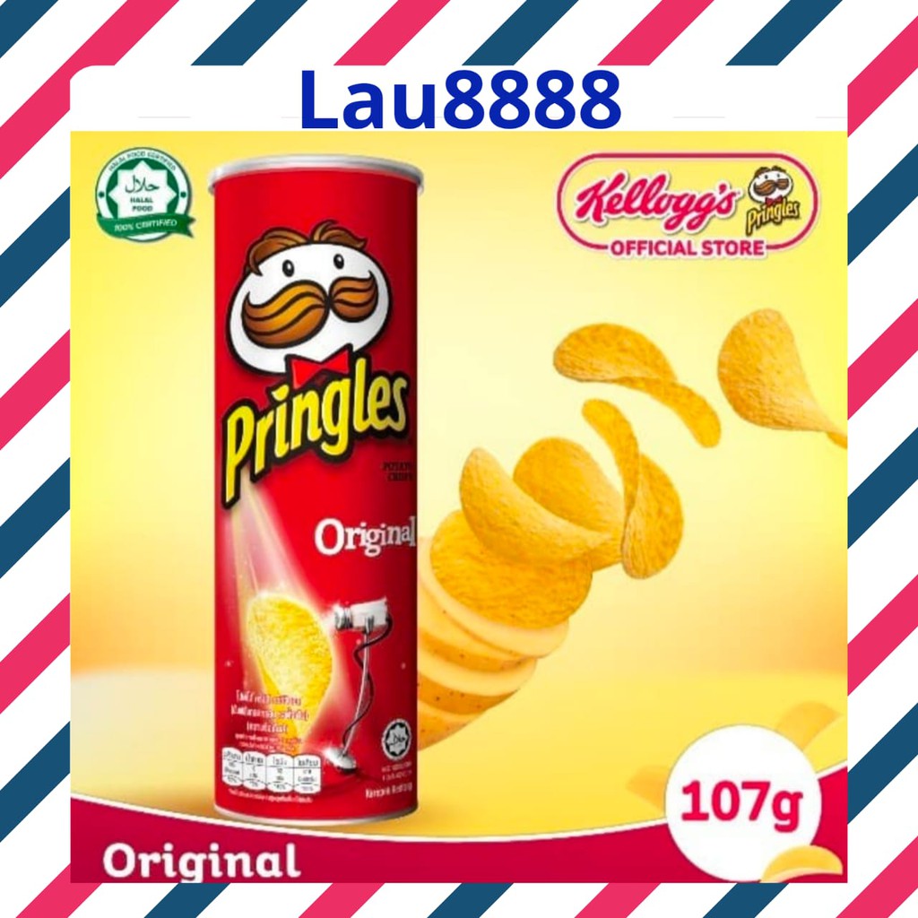 

PRINGLES SNACK ORIGINAL 107GR