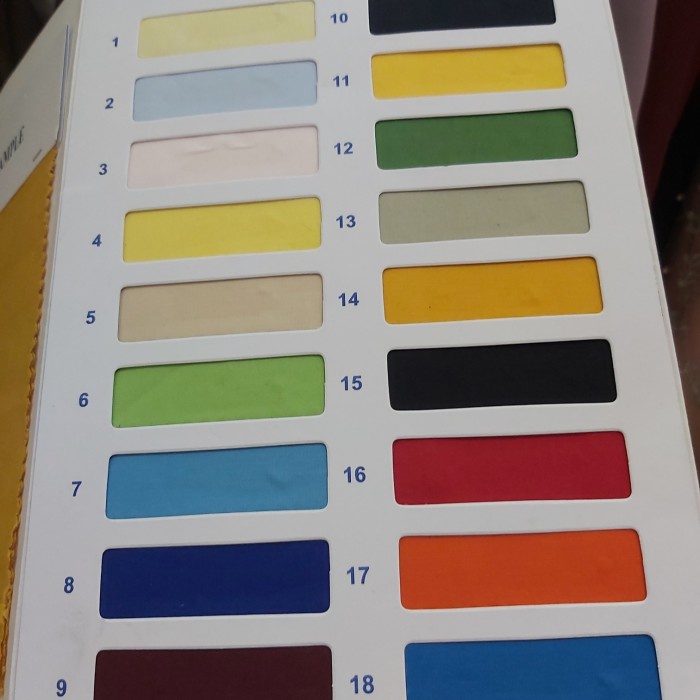 Cloth Kain Katun Jepang/Katun Polos Meteran/Bahan Katun Poplin Premium
