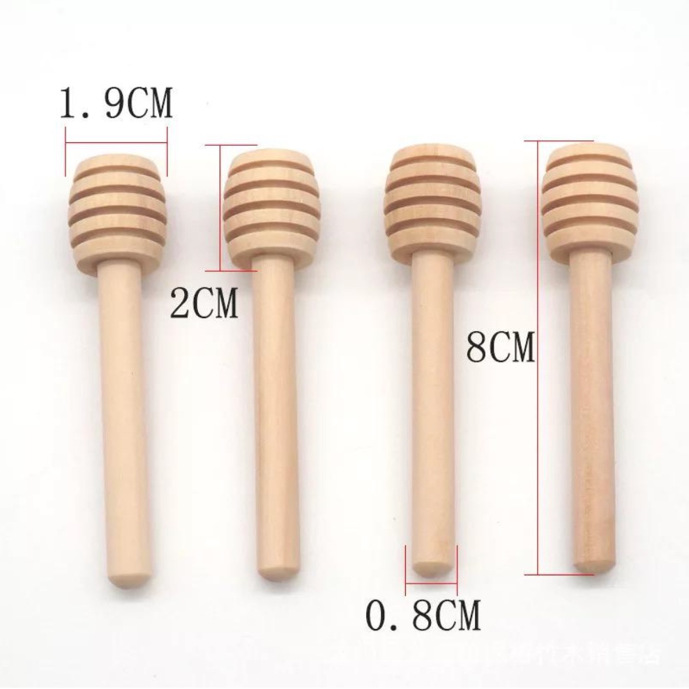 [DEASHOP] SENDOK MADU BAHAN KAYU / HONEY DIPPER WOOD / NATURAL WOOD HONEY SPOON / SENDOK TAKAR MADU