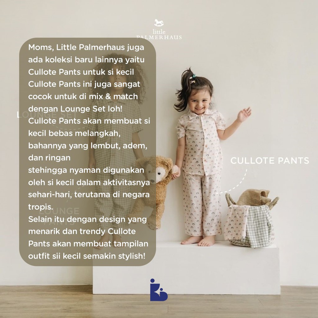 Little Palmerhaus Cullote Pants | Celana Anak