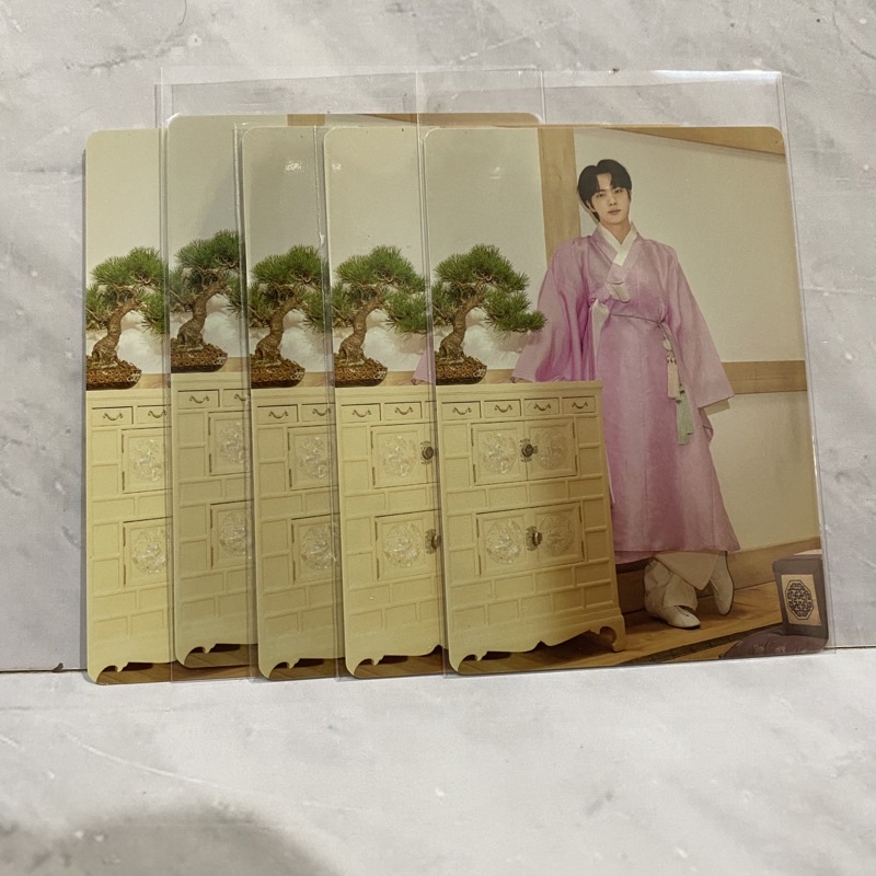 SALE official BTS JIN Seokjin Dalmajung mpc pc mini photocard magic shop muster wings tear y o u r s