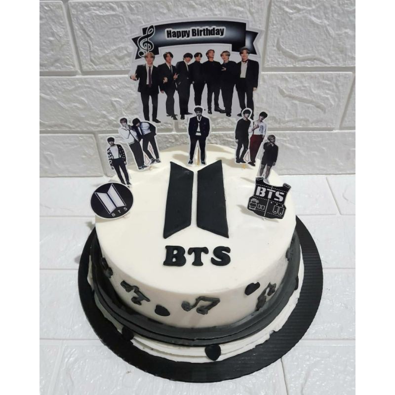 

Kue Ulang Tahun Karakter Buttercream Cake ultah kue tart BTS