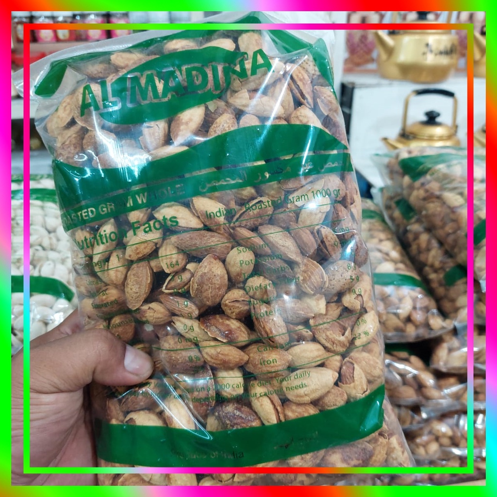 

KACANG ALMOND PANGGANG PREMIUM 1kg (Roasted)
