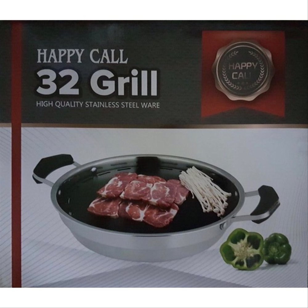 HAPPY CALL - GRILL PAN - GRILLER - LIST GRILL - PANGGANGAN - ALAT PANGGANG - BBQ GRILL - PEMANGGANG