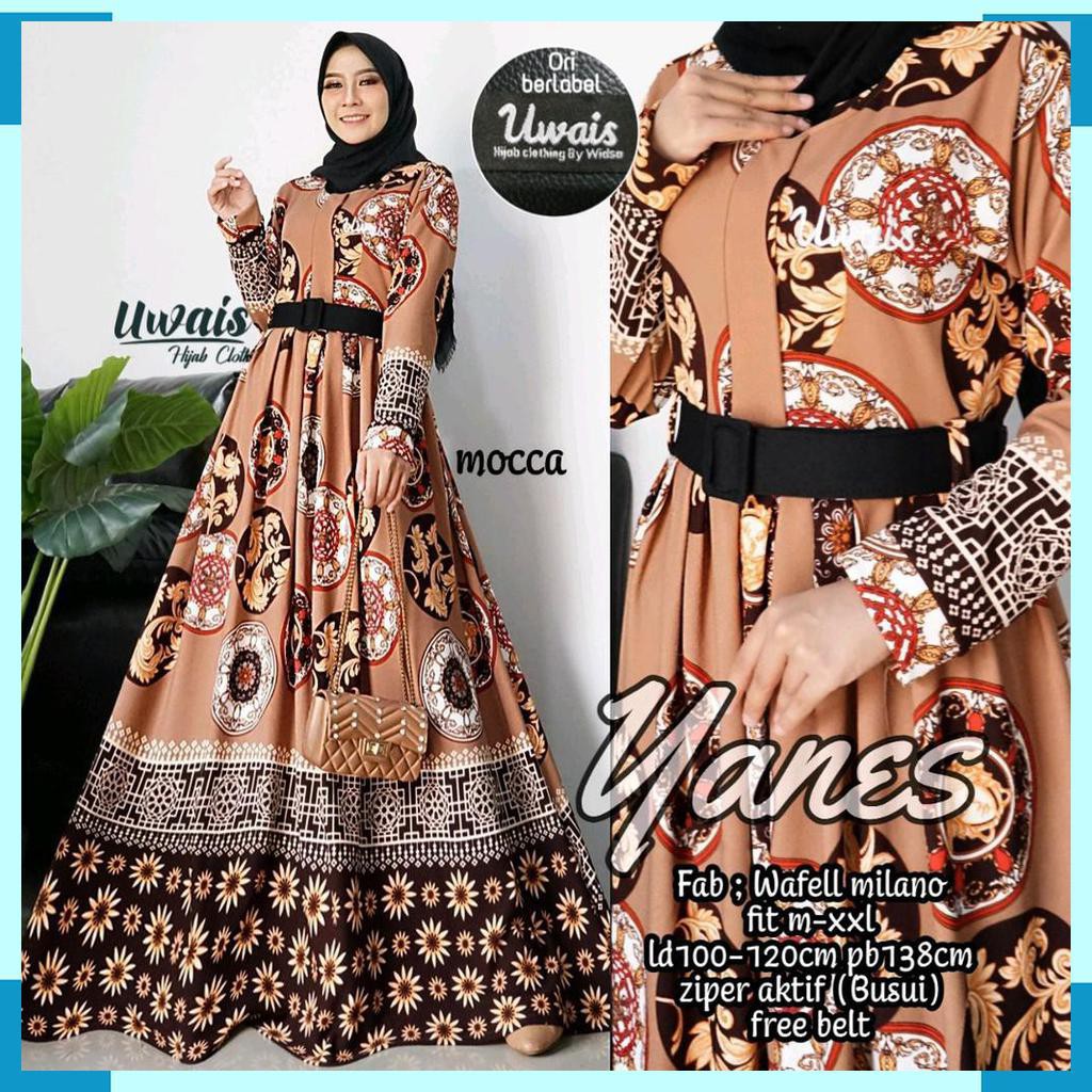 DRESS GAMIS. BUSANA MUSLIM WANITA BY UWAIS