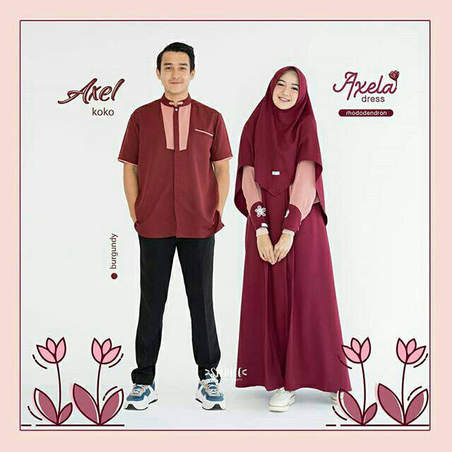 AXELA DRESS COUPLE RAYA SERIES