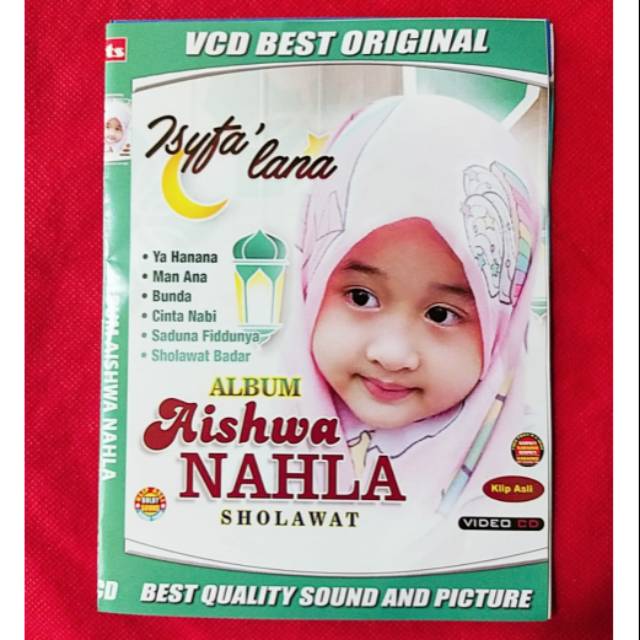 Kaset VCD album sholawat aishwa nahla