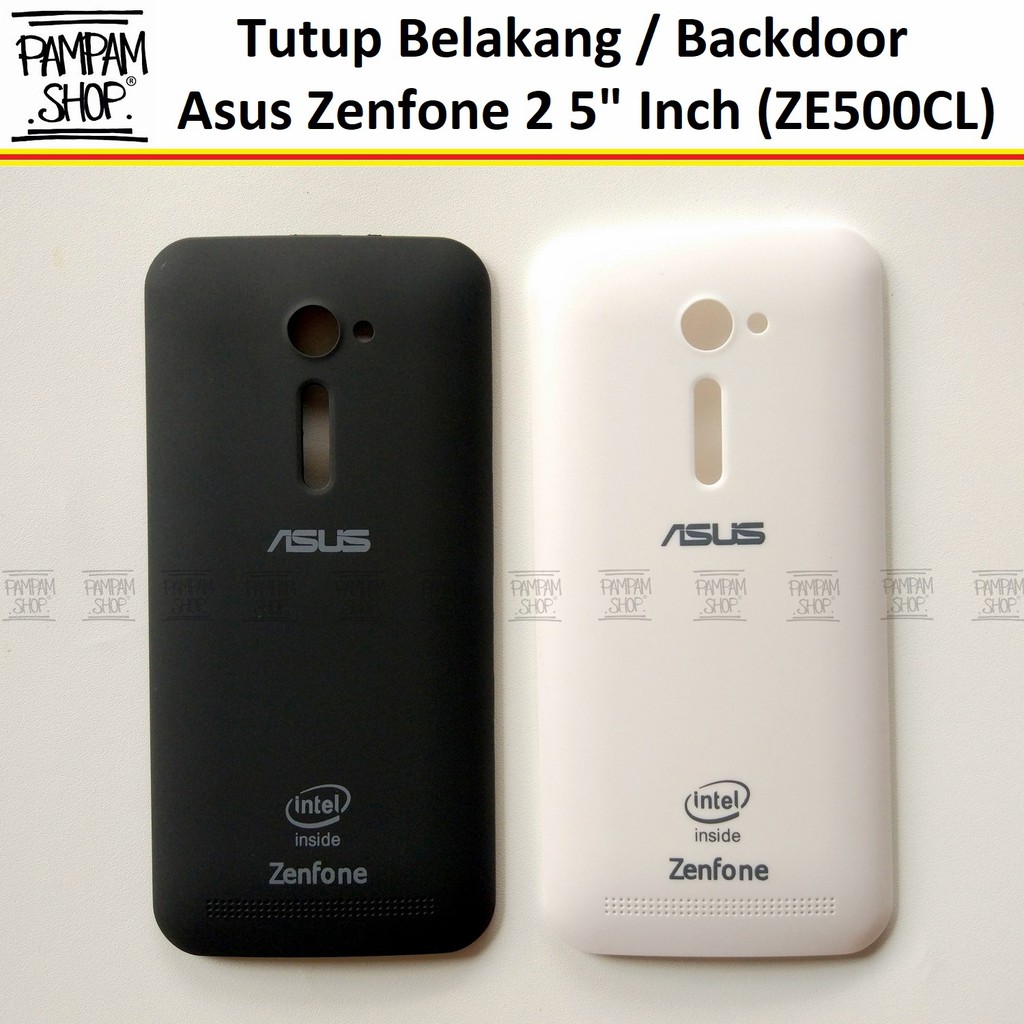 Tutup Belakang Baterai Casing Backdoor Back Door Cover Asus Zenfone 2 5 inchi inch ZE500CL Original