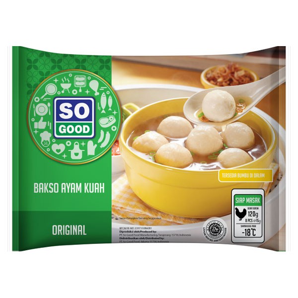 

So Good Baso Ayam 120 Gr