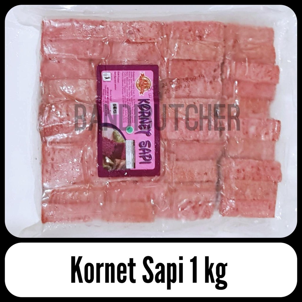 

Kornet Sapi - Beef Cornet Daging Sapi King Food 1 kg Murah Bandi