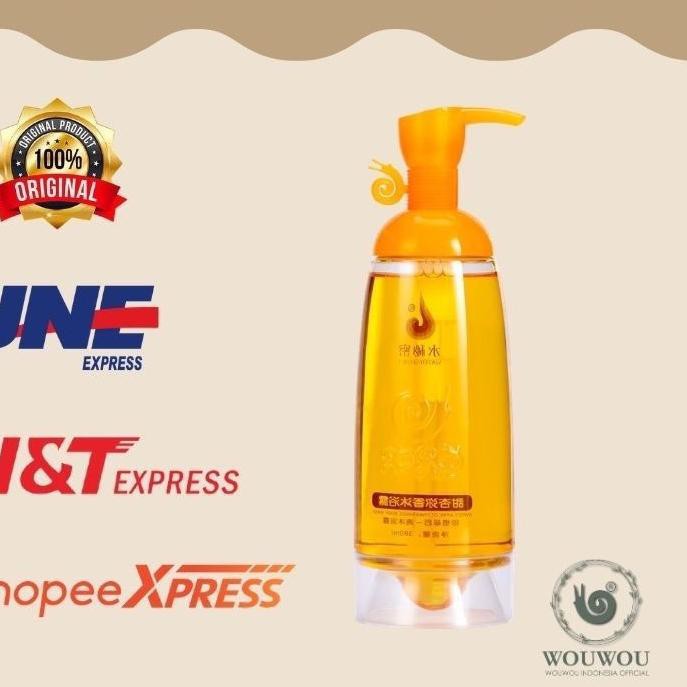 ➻ SHOWER GEL SWEET ALMOND WOU WOU - SABUN MANDI WOUWOU ➱