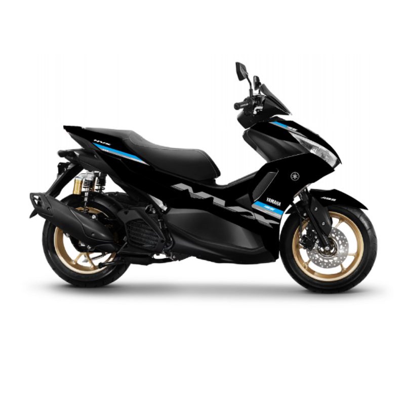 STRIPING STICKER ALL NEW AEROX CONNECTED NVX 155 MALAYSIA NVX EDITION TRANSPARAN
