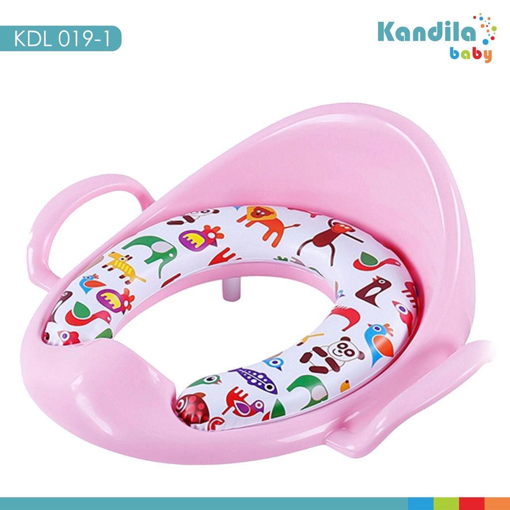 Castle - Kandila Baby Soft Baby Potty Toilet Seat - Dudukan Closet Bayi - Training Potty Seat - KDL019-1 / KDL019-2