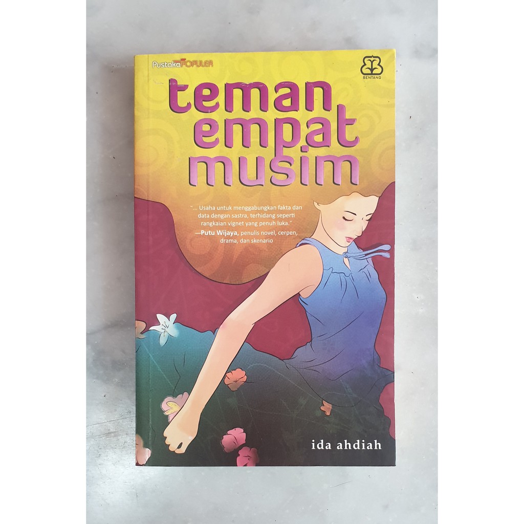 Novel Fiksi Indonesia Teman Empat Musim Pre Owned Shopee Indonesia