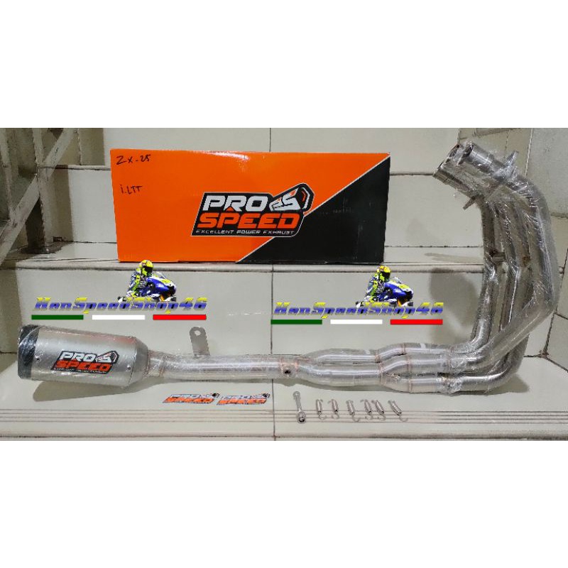 Knalpot Prospeed Pyton Underbelly Kawasaki ZX25R ZX-25R ZX 25R Knalpot Prospeed ZX25R