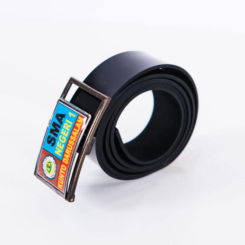 Custom Logo Gasper Model Silet - Sabuk - Ikat Pinggang Sekolah Logo SD - SMP - SMA - SMK - POLOS