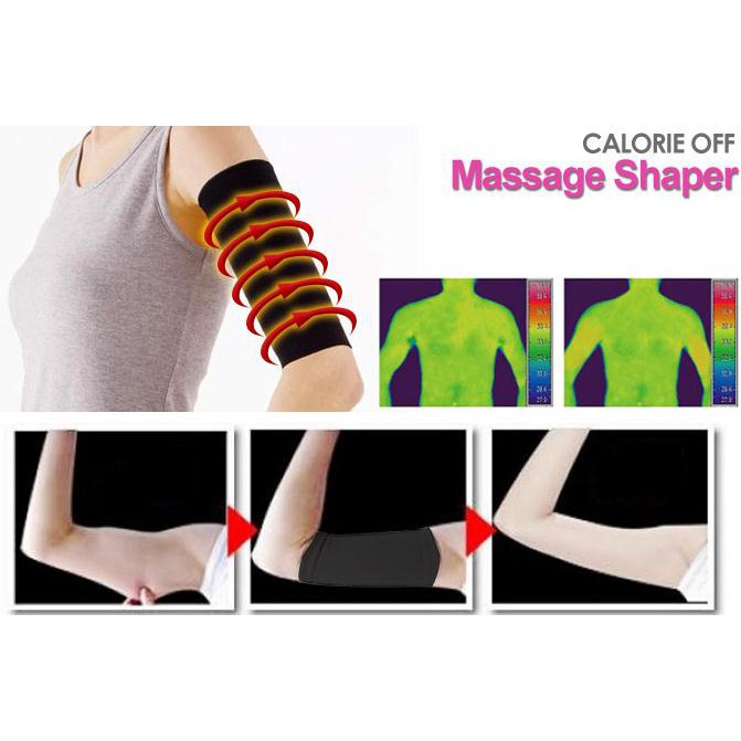 Pengecil Lengan Membakar Lemak Di Lengan - Calorie Off Arm Massage Shaper