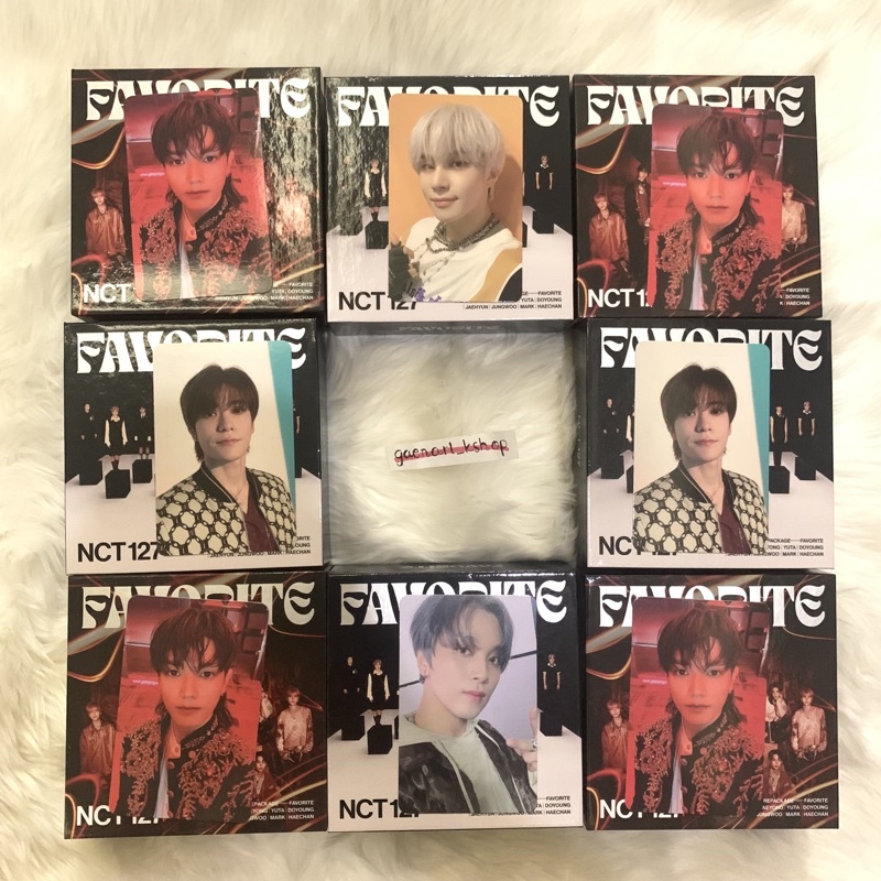 READY STOCK | NCT 127 ALBUM KIT KIHNO FAVORITE POETIC TRAGIC TAEYONG JAEHYUN JUNGWOO HAECHAN