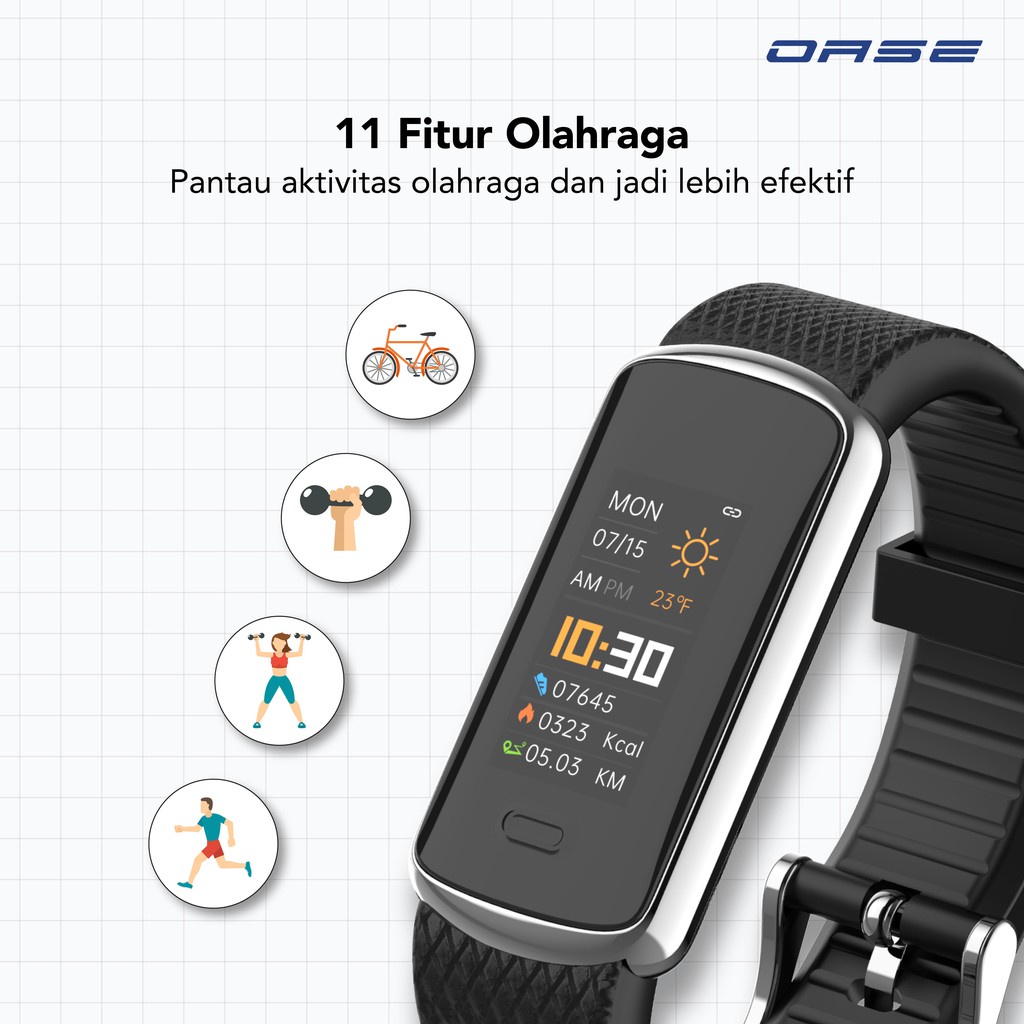 Oase Smartband Zea OW-B1 Garansi Resmi