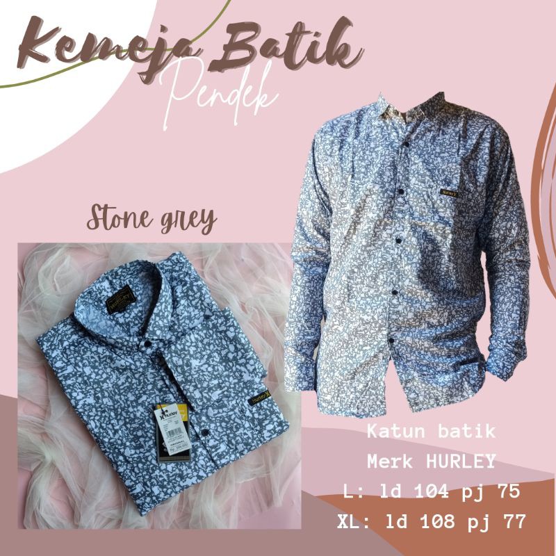 KEMEJA BATIK PANJANG