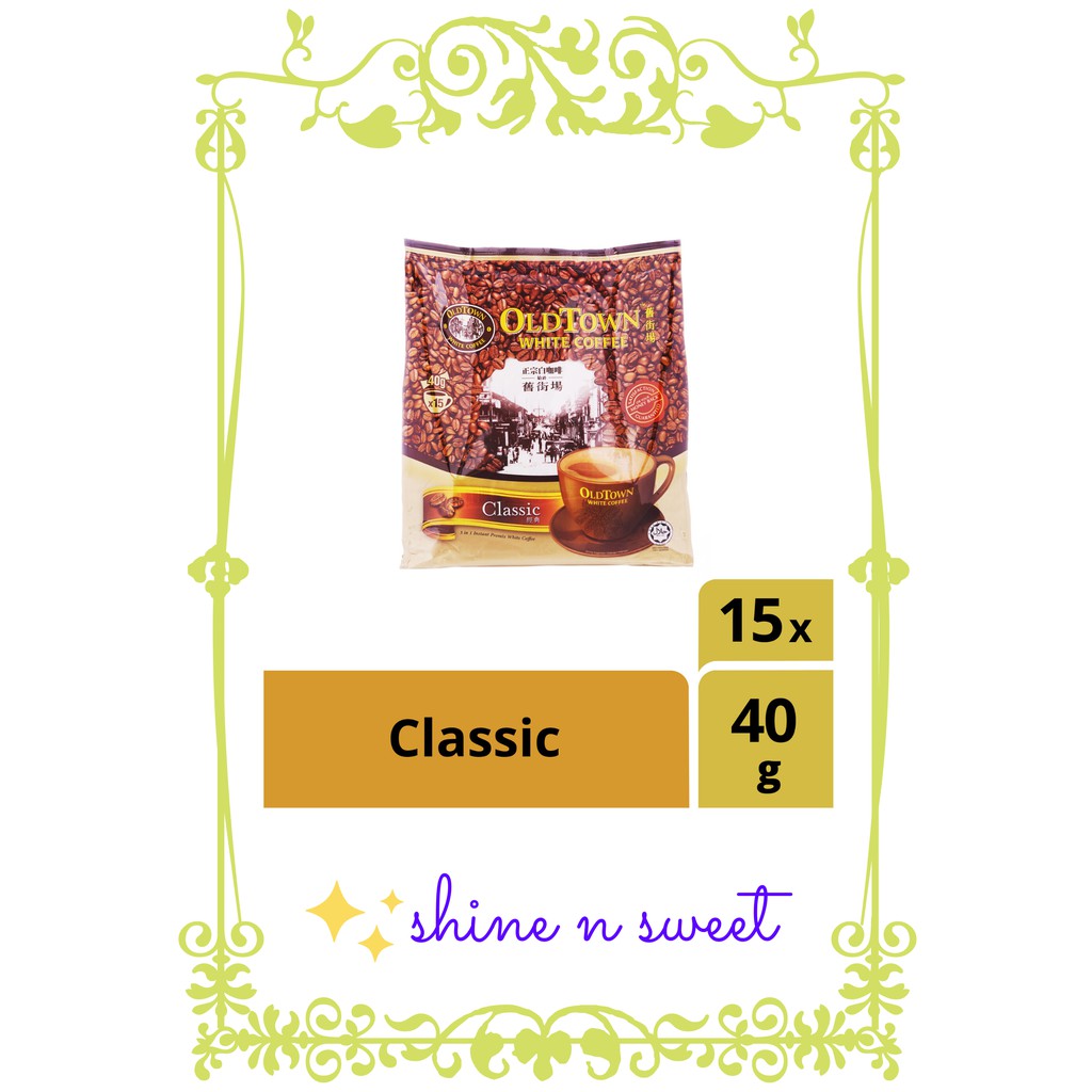 

Old Town White Coffee 3in1 Classic 15pcs