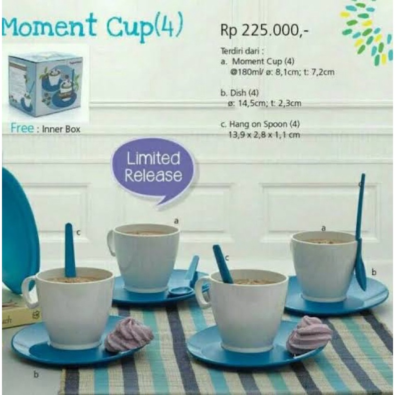 TUPPERWARE MOMENT CUP