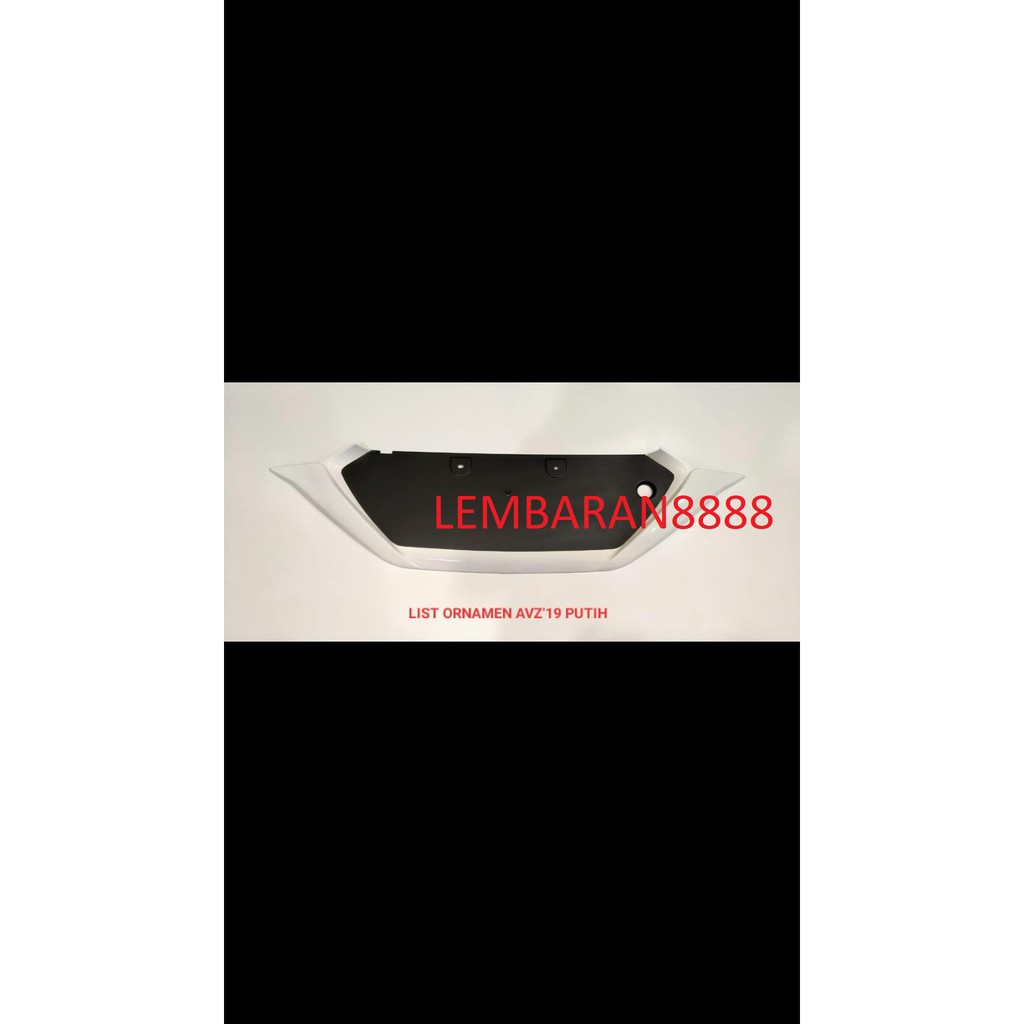 List Ornamen Avanza 2019 Putih
