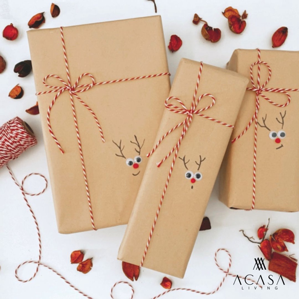 

Christmas Gift Wrap Packaging Tambahan Bungkus Kado Natal