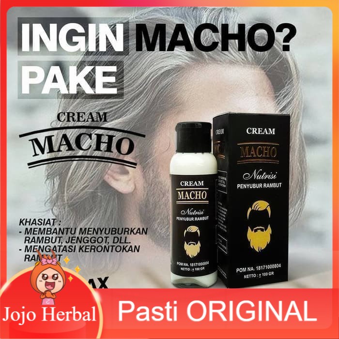 

SOLUSI KEBOTAKAN Macho Obat Penumbuh Rambut