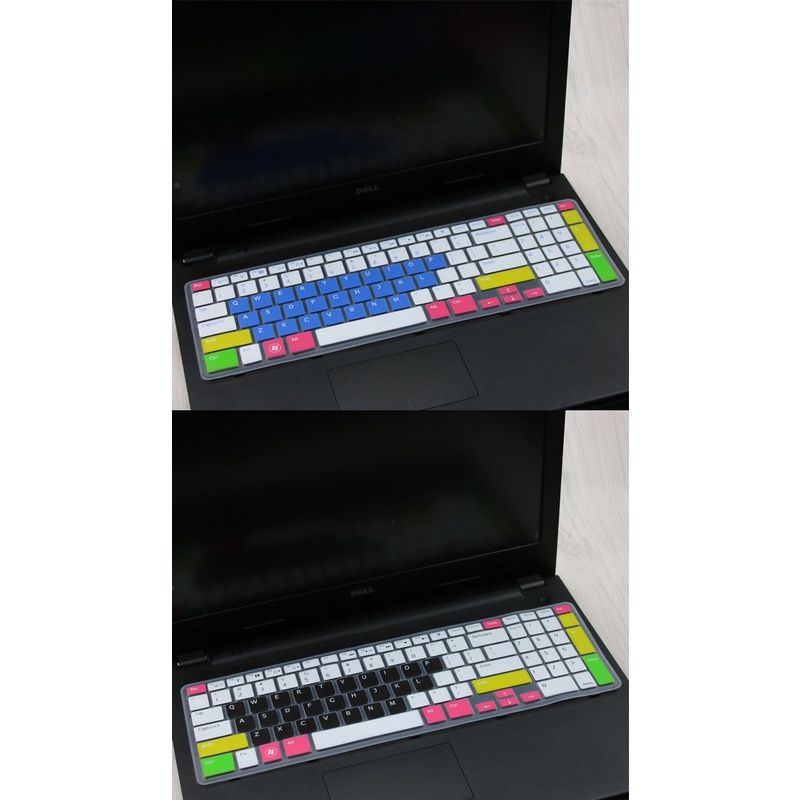 Cover Pelindung Keyboard Bahan Silikon Ultra Tipis Untuk Dell 15-5537 15R-3521 15R-3537 15.6 Inch