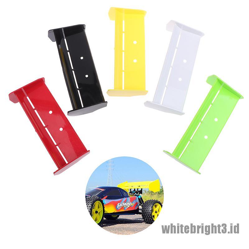 (white3) Spoiler Sayap Belakang Mobil Off Road RC Skala 1 / 10 Untuk HSP 94106 94107 94166