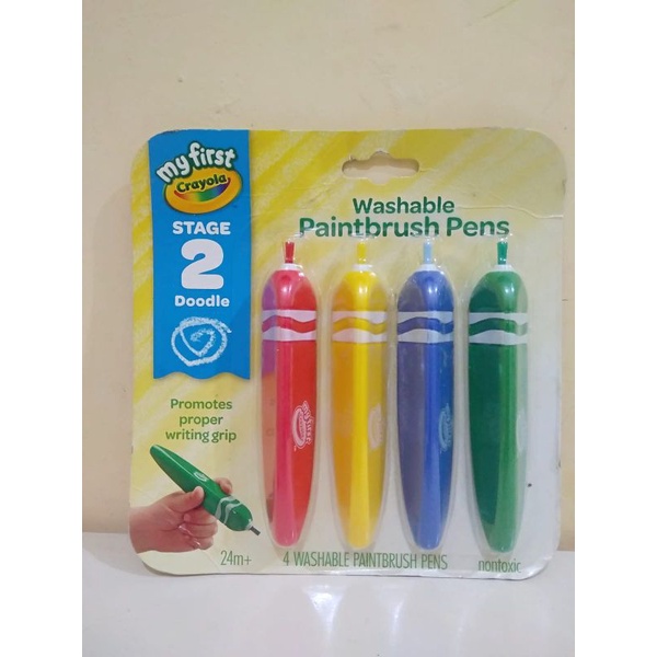 

crayola washable paintbrush pens