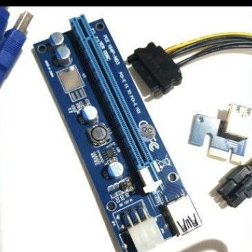 riser mining pcie gaming pci-e 1x to 16x adapter graphic card