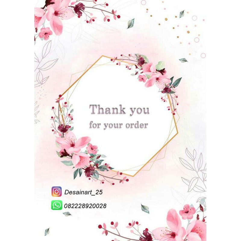 

Kartu Nama|| stiker thank you|| request nama sosmed 3x4 dan 4x5