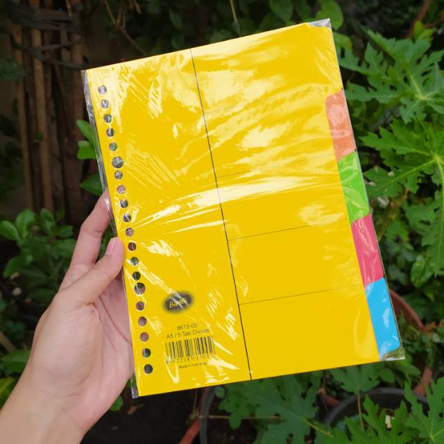 

PEMBATAS BINDER BANTEX UK.A5 (20ring)