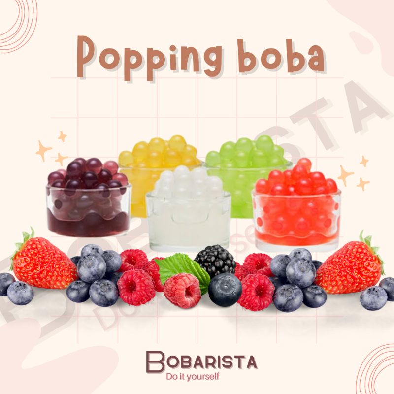 

popping boba aneka rasa bobarista 300gr