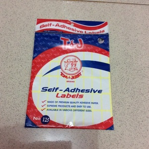

Tom and Jerry Label Paper @10 pak (per pak isi 10 sheet) No. 125