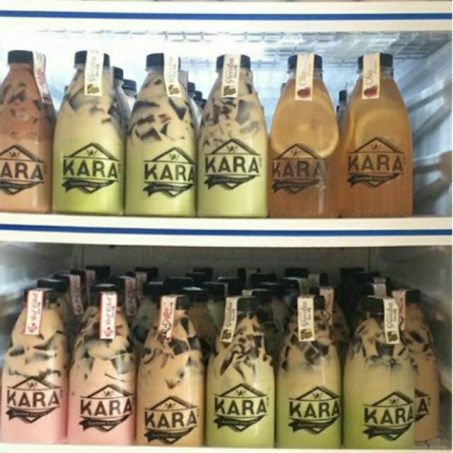 

Kara Drink ( Dari Bahan Susu Asli + Gras Jelly )