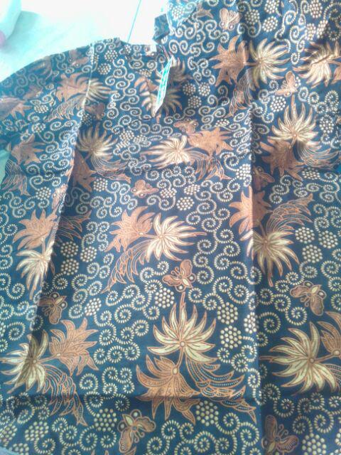 Maura Couple - Sania Ruffle Batik Couple Ori Ndoro Jowi Garansi Termurah Shopee - Batik Modern Solo