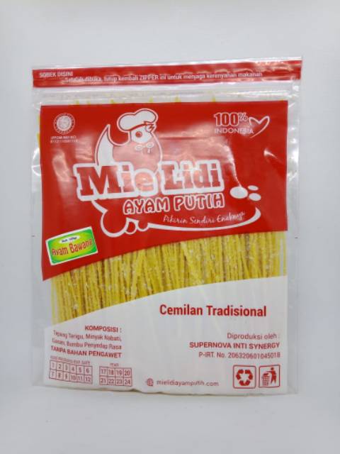 Mie Lidi Ayam Putih Mi Lidi Jajanan Jadul Mih Lidi Tempo Doeloe Snack Makanan Ringan-4