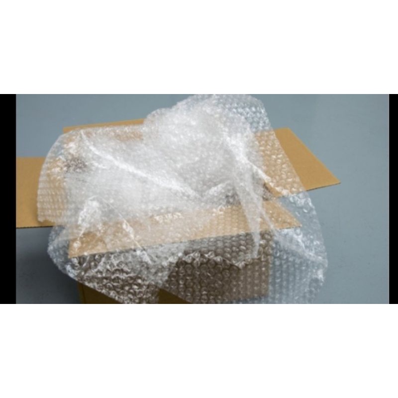

kardus dan bubble wrap