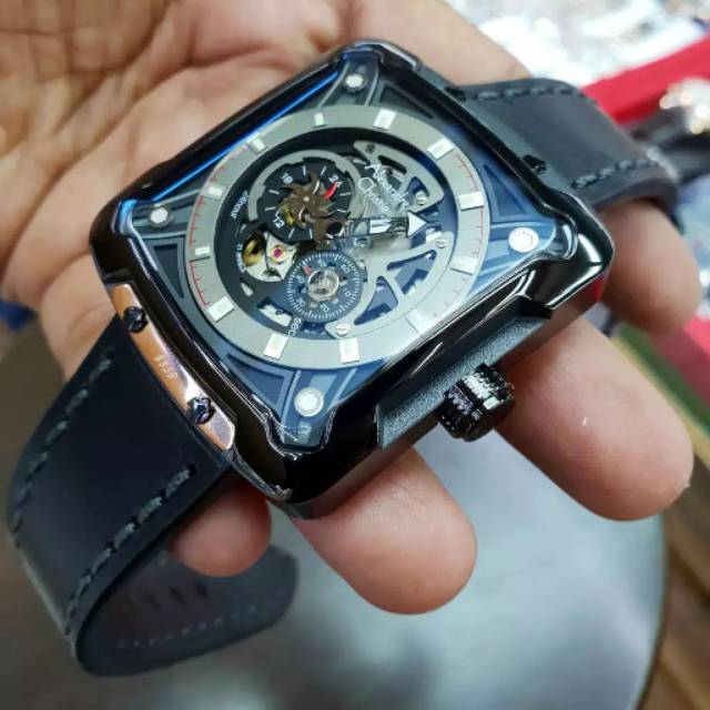 Alexandre christie original ac3030 tali kulit black