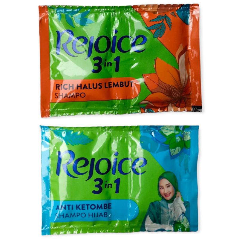 Shampoo P&amp;G Rejoice 2 Variant Renteng 24 Sachet