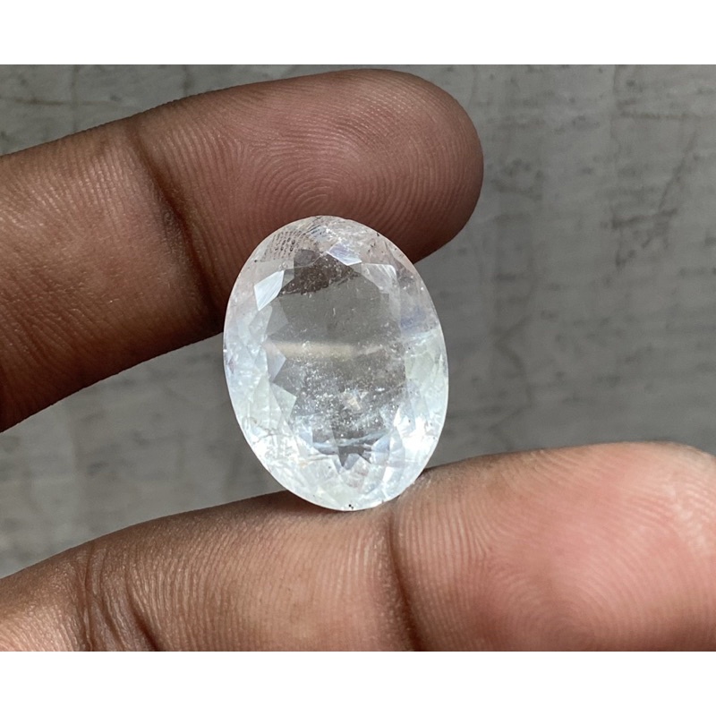 Natural Morganite Beryl Batu Morganite Beryl Big Size CT 20.90 DIM 21x16x10