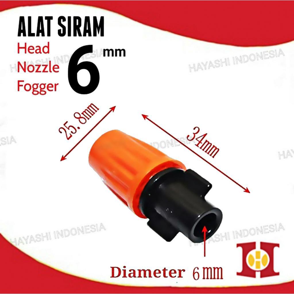 Fogger Head  Mist Nozzle for Misting  Mist Sprayer Alat Siram -10PC