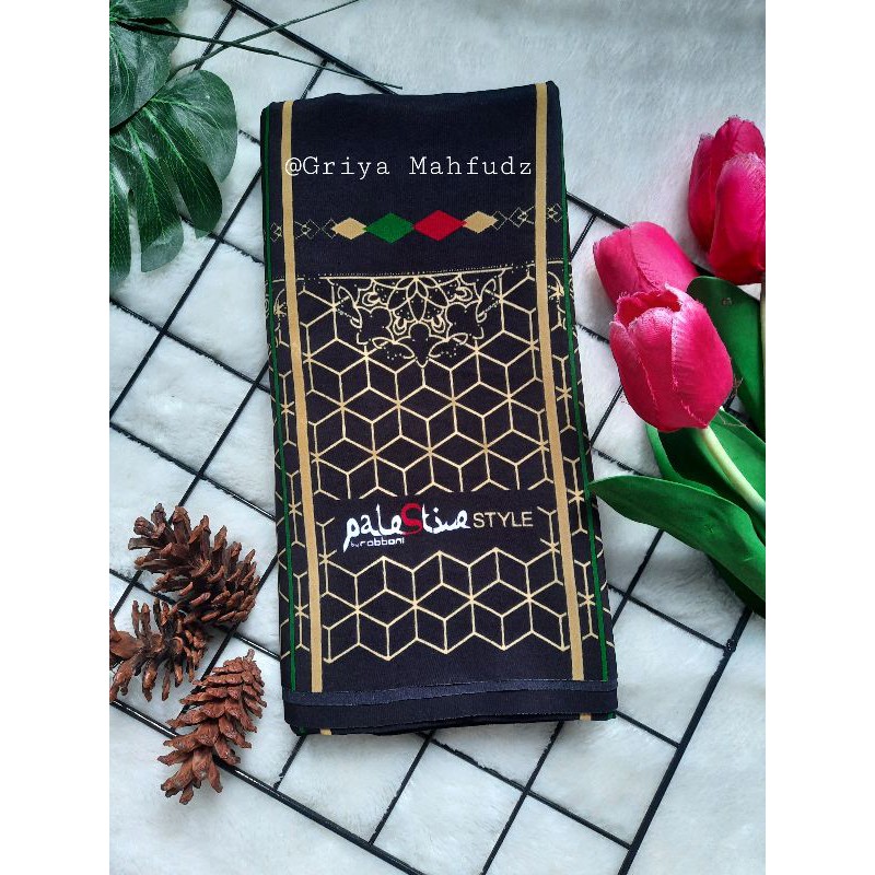 sarung rabbani sarung spiral 2 sao sarung palestine series sarung rabbani 100% original produk bisa 