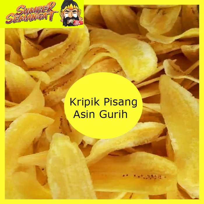 

KRIPIK Pisang Asin, Keripik Gurih 500 Gram (SUMBER SEMANGAT)