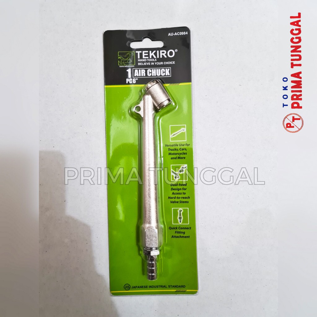 Alat Isi Angin Tekiro 6" Air Chuck Nepel Isian Angin Tekiro Tyre Chuck