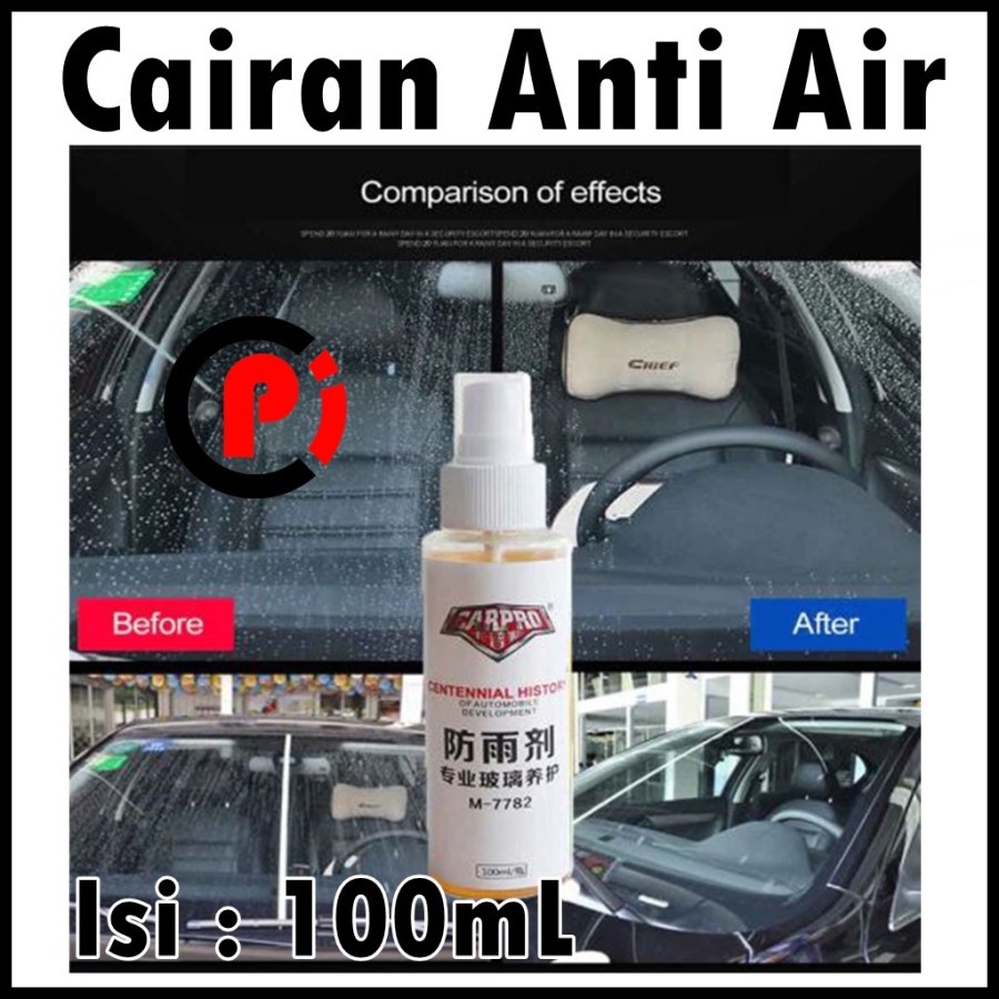 Cairan Anti Air Kaca Mobil Hydrophobic Nano Coating TSLM1 isi 100mL