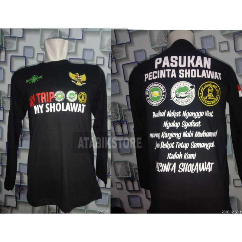 KAOS SANTRI - KAOS AZZAHIR -KAOS MAFIA SHOLAWAT - KAOS SYEKHERMANIA